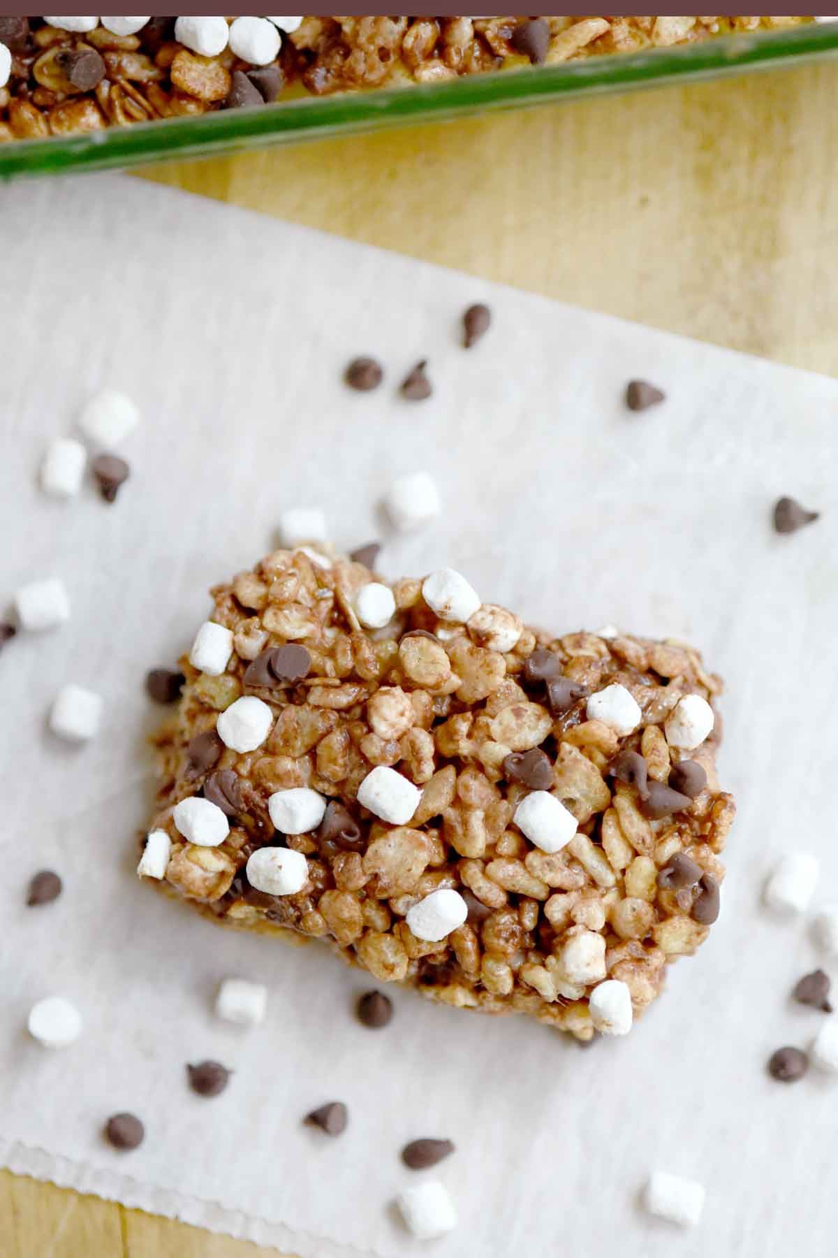 Homemade Smores Granola Bars