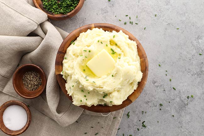 Heavenly Sour Cream and Chives Whipped Potatoes