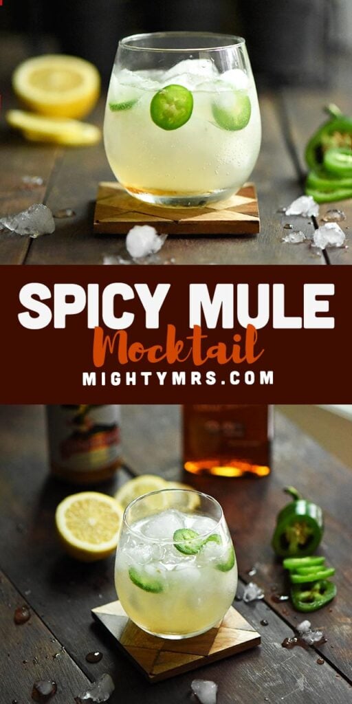 Spicy Jalapeño Mule Mocktail