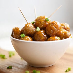 Spicy Orange Marmalade Meatballs