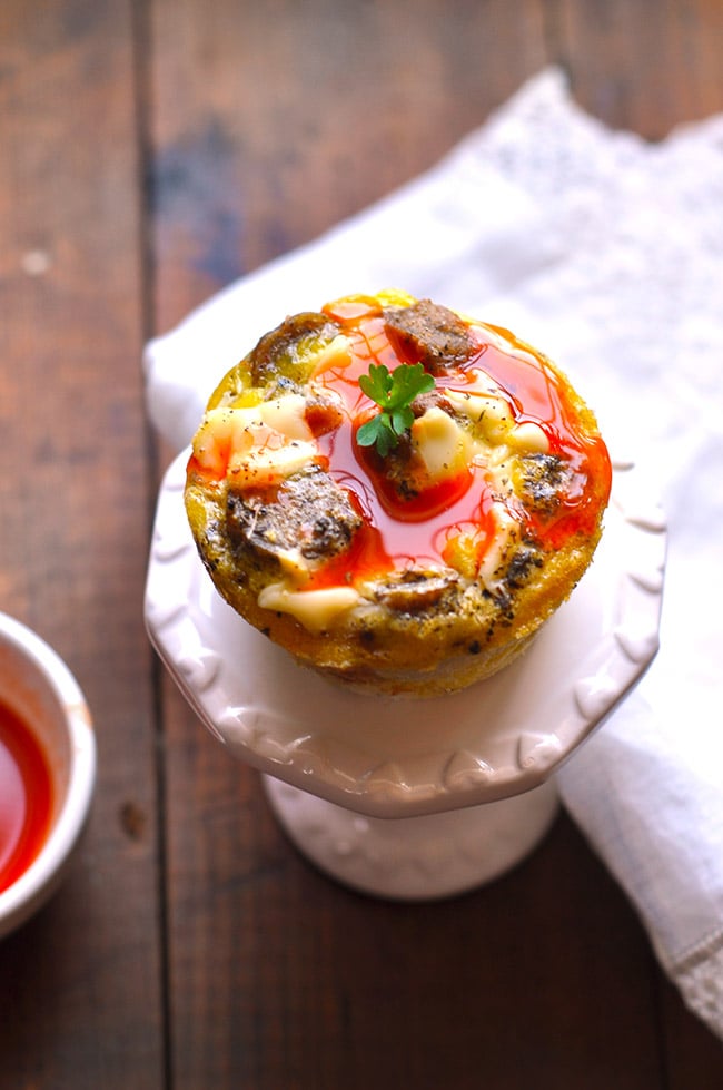 Turkey Sausage Egg Muffins