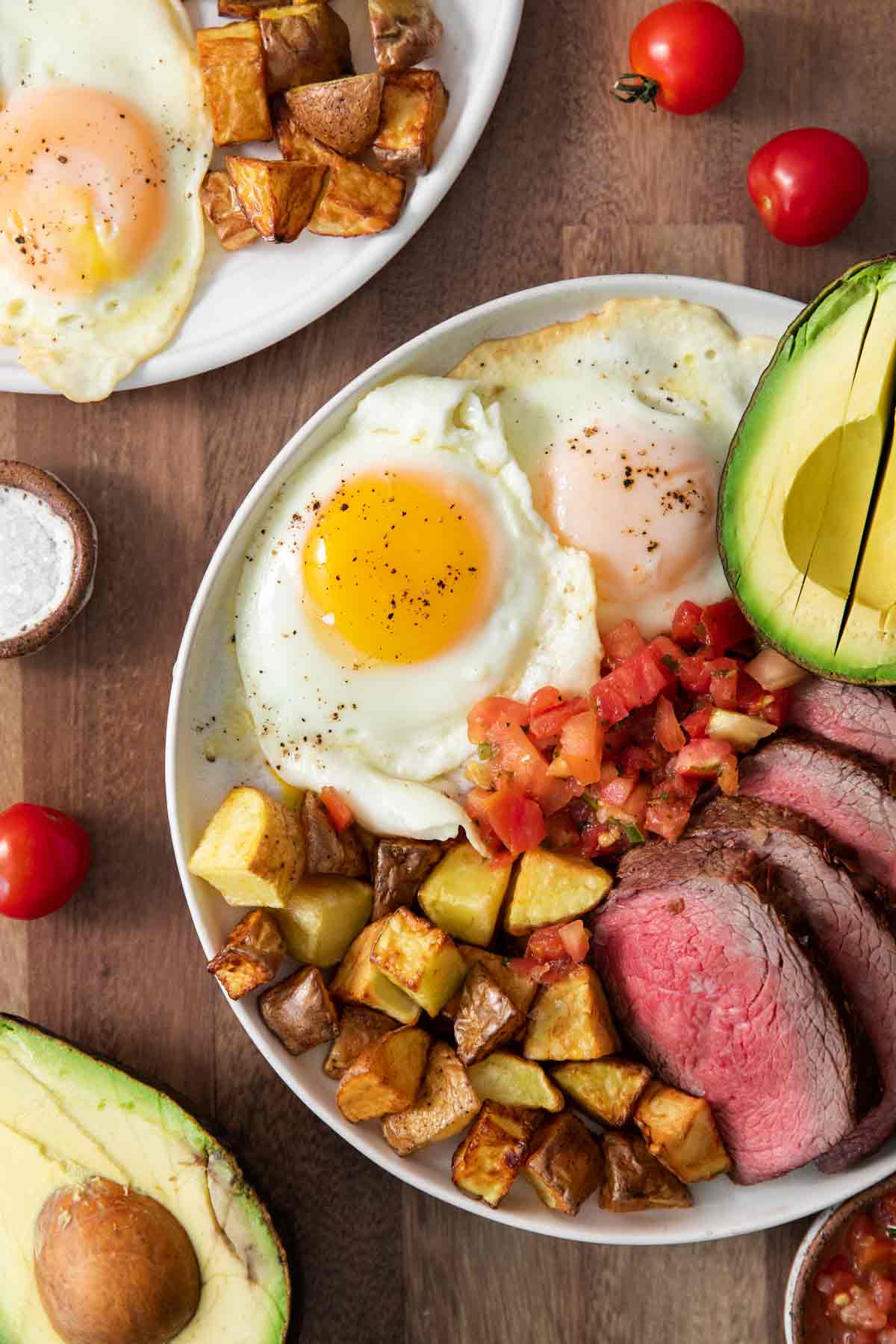 Steak and Eggs Rancheros Special Occasion Breakfast or Brunch Recipe