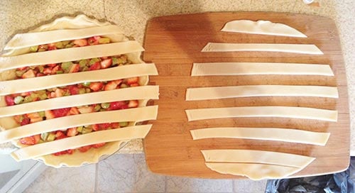 Step 1 - How to Make a Lattice Pie Crust 