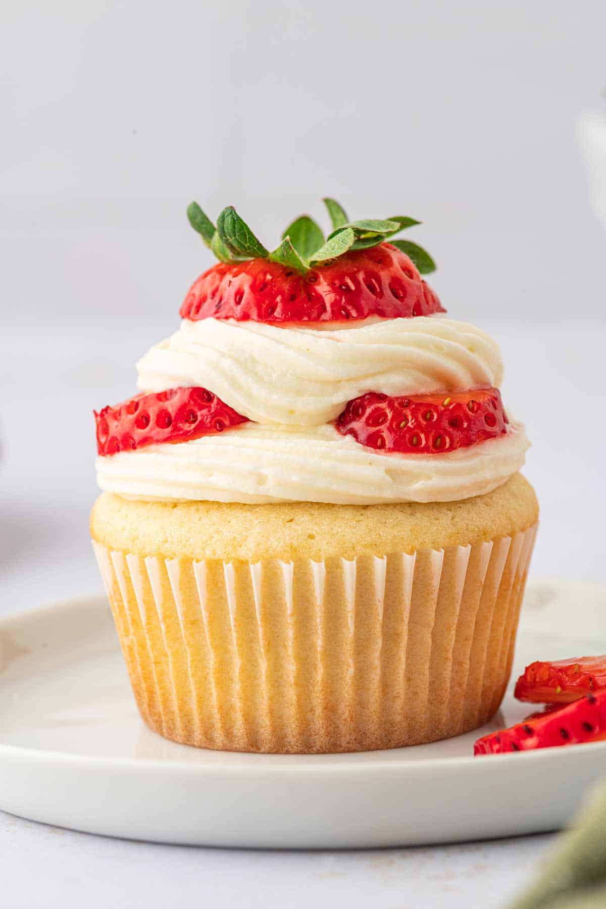 Strawberry Shortcake Cupcakes