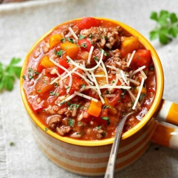 Stuffed Pepper Soup