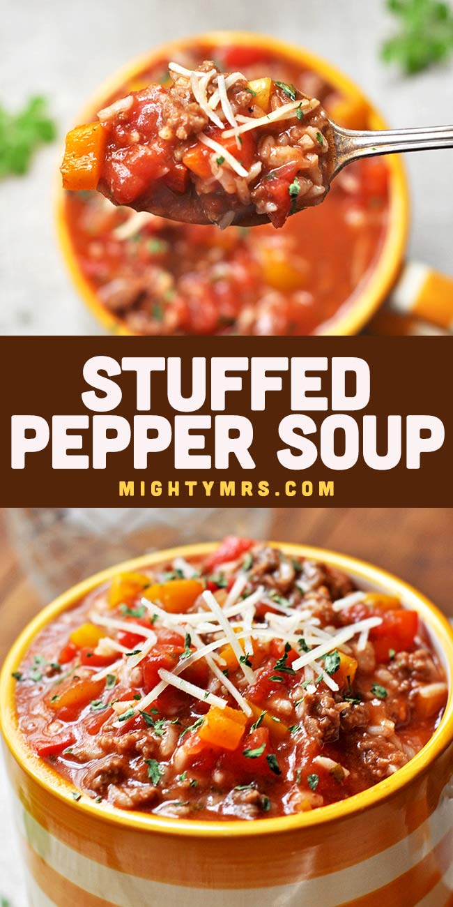 Stuffed Pepper Soup