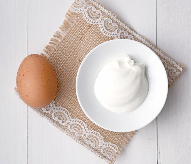 Substitute an Egg with Greek Yogurt - 1 egg to ¼ cup Greek Yogurt