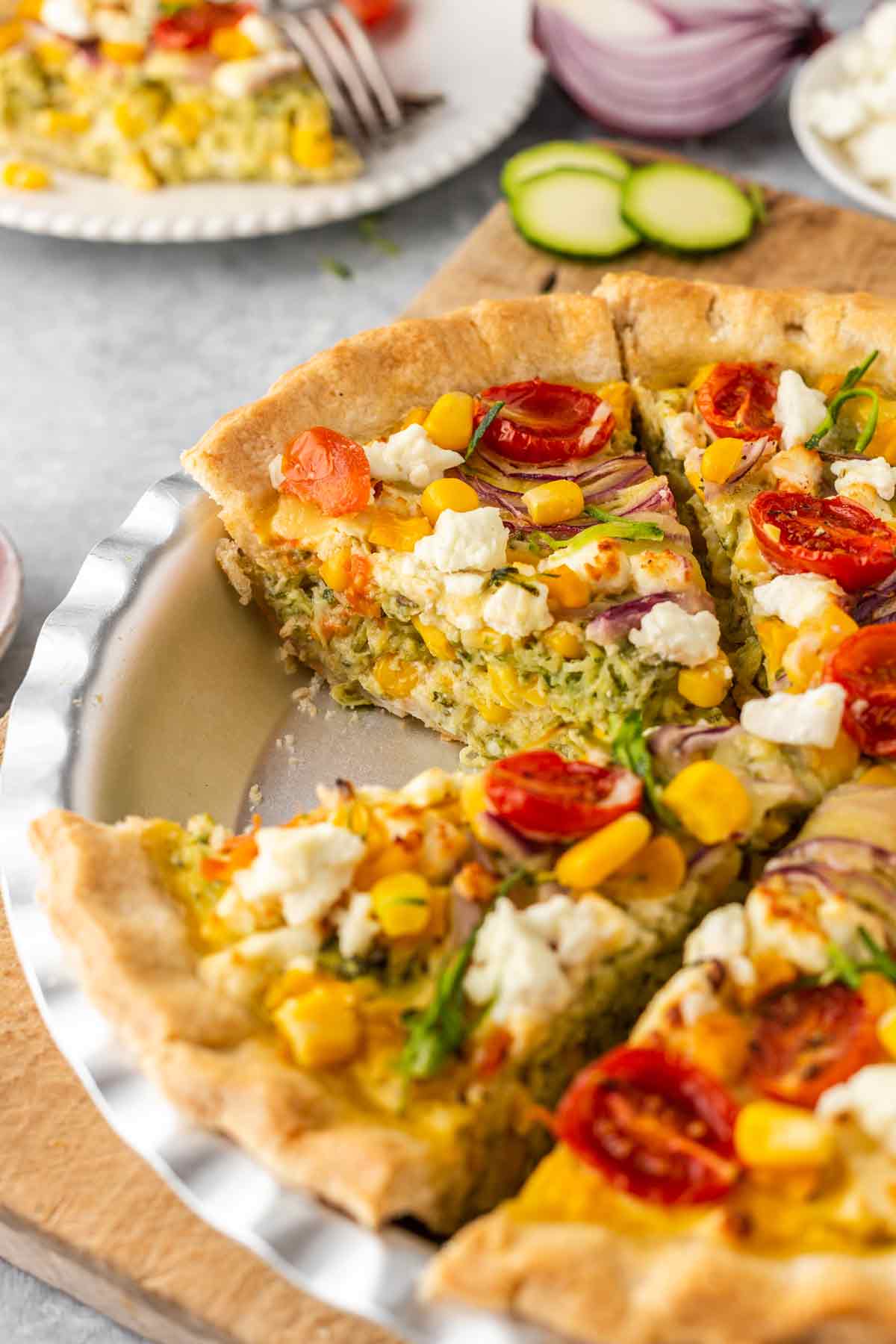 Summer Garden Veggie Pie