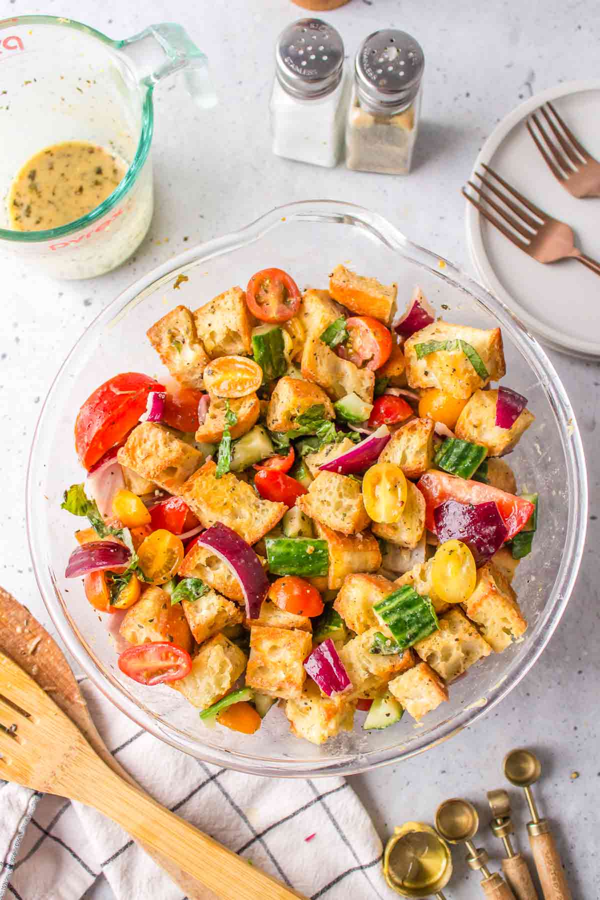 Summer Panzanella Salad