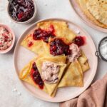 Swedish Lingonberry Crepes