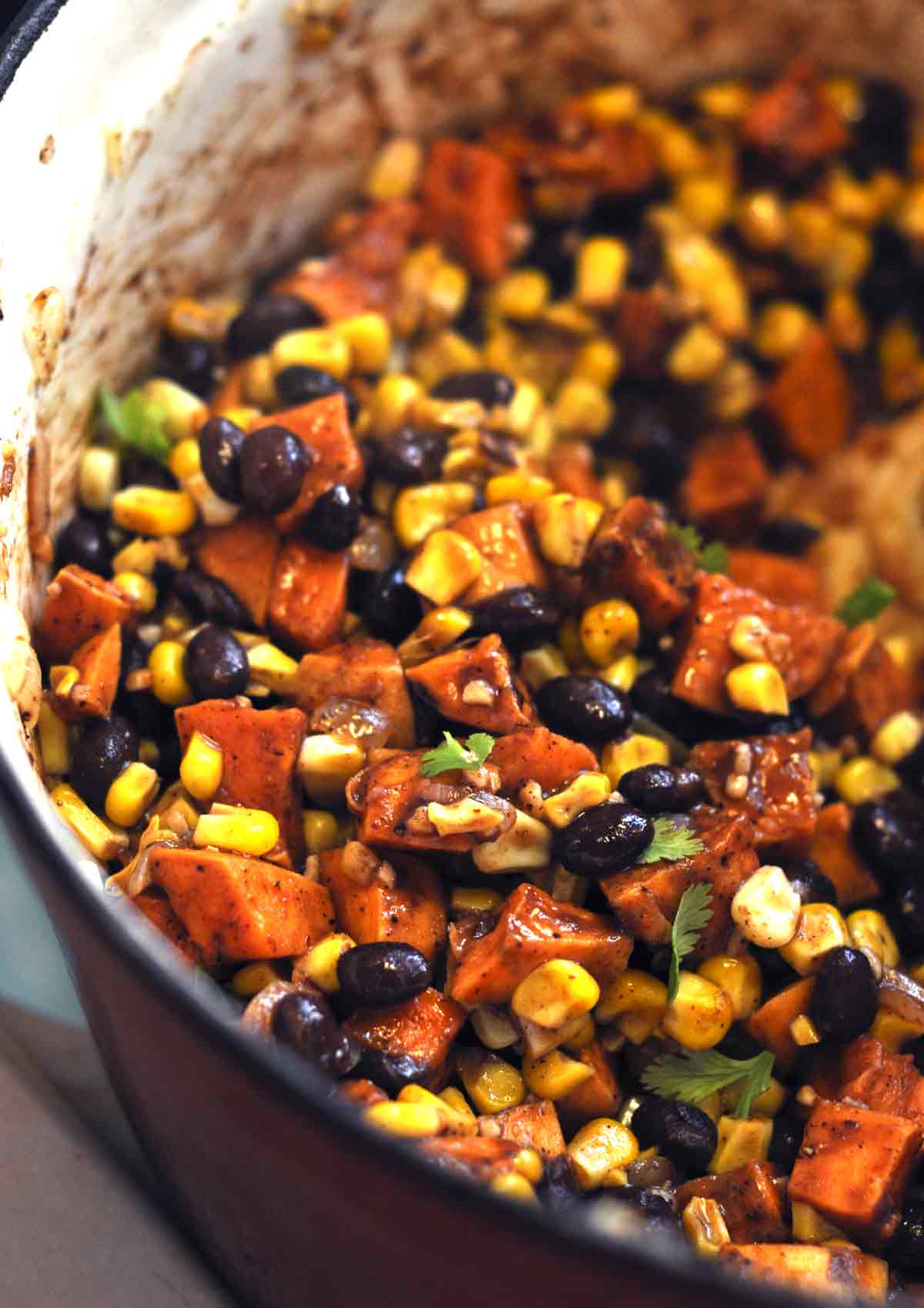 Sweet Potato Tostada Filling