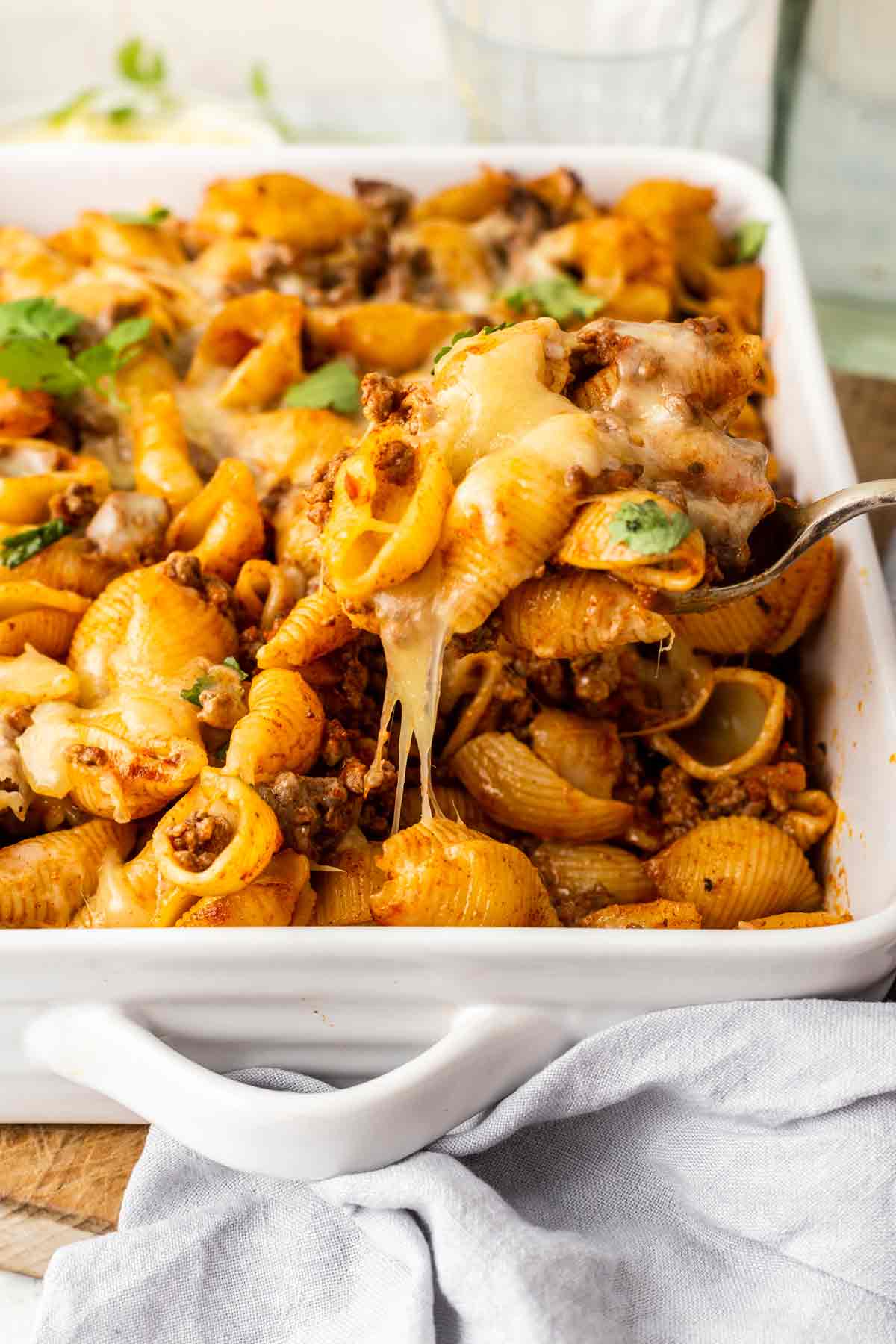 Cheesy Taco Pasta Bake