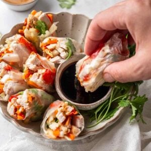 Thai Chicken Wraps (Peanut Free)