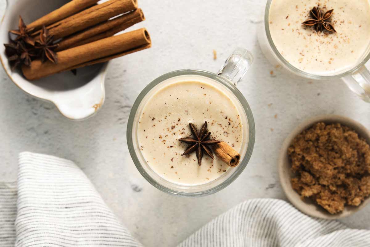 Simple Homemade Eggnog