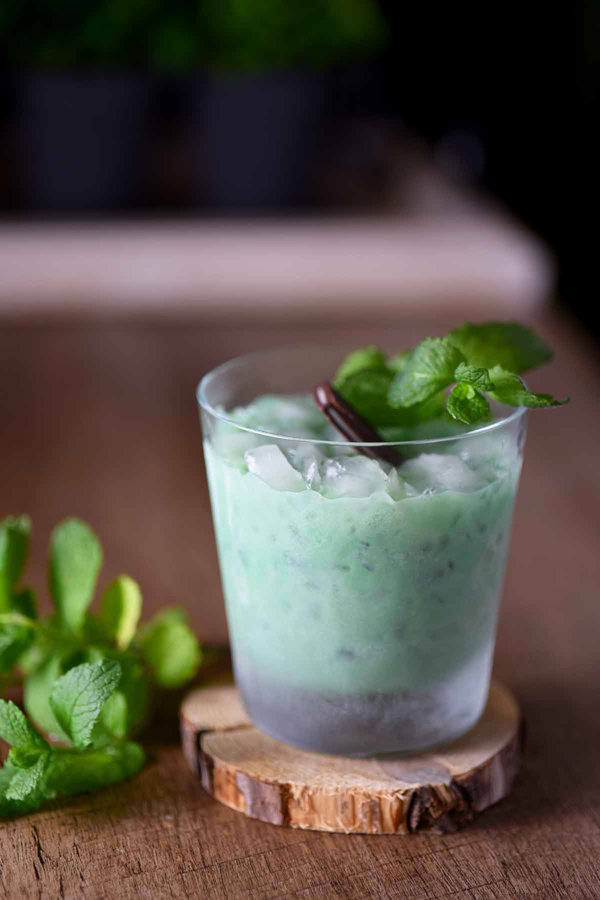 Thin Mint Frozen Cocktail