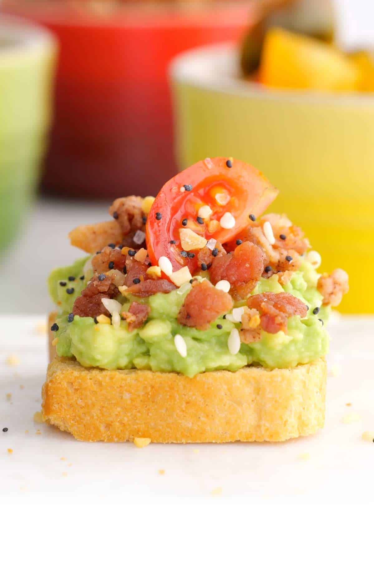 Mashed Avocado Mini Cups