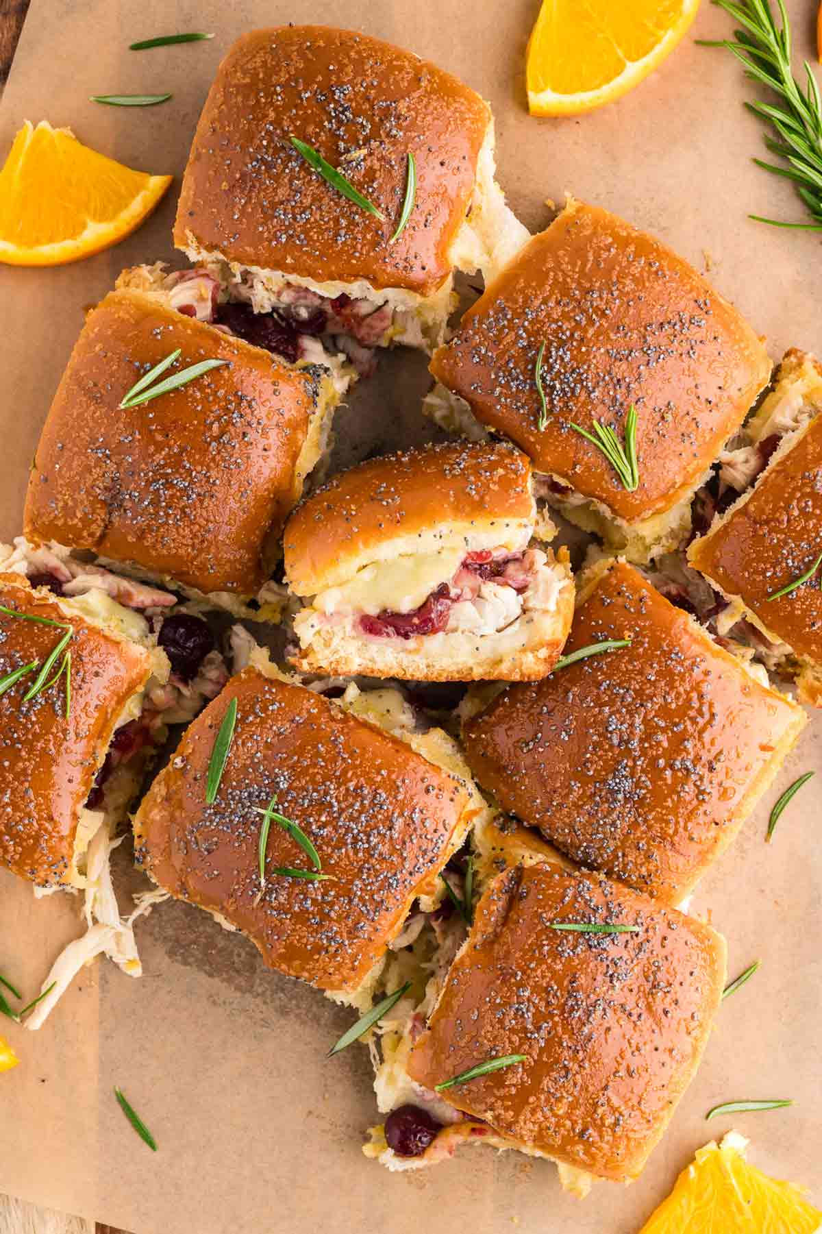 Leftover Thanksgiving Turkey Sliders