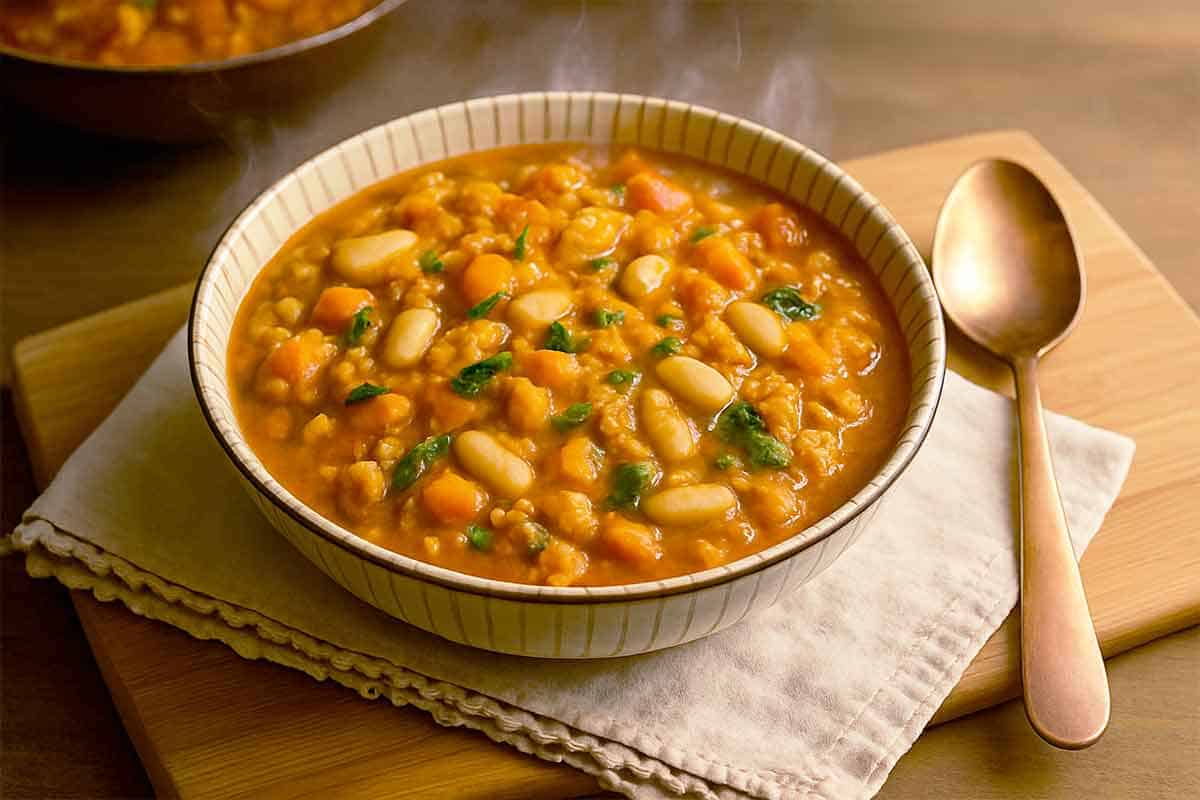 Hot Creamy Pumpkin Chili