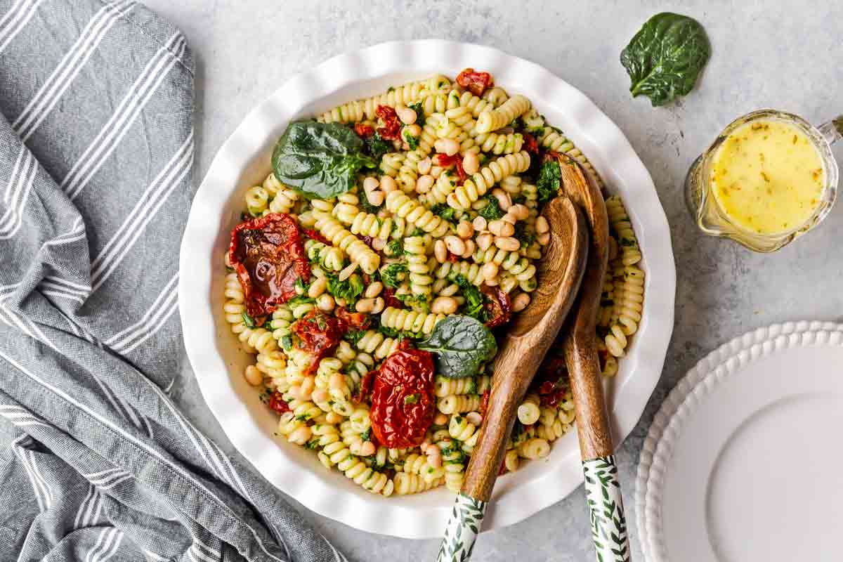 Simple Tuscan Pasta Salad