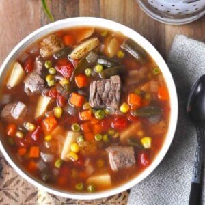 Old Fashioned Vegetable Beef Soup