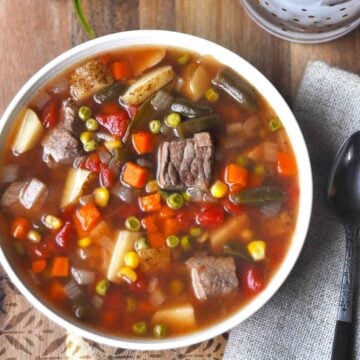 Old Fashioned Vegetable Beef Soup