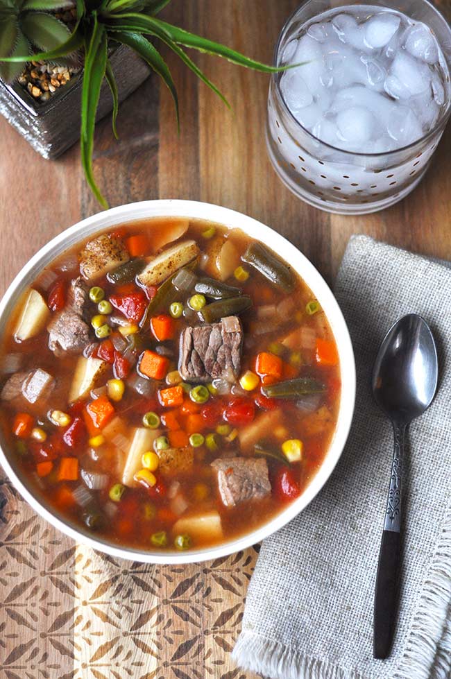 Old Fashioned Vegetable Beef Soup