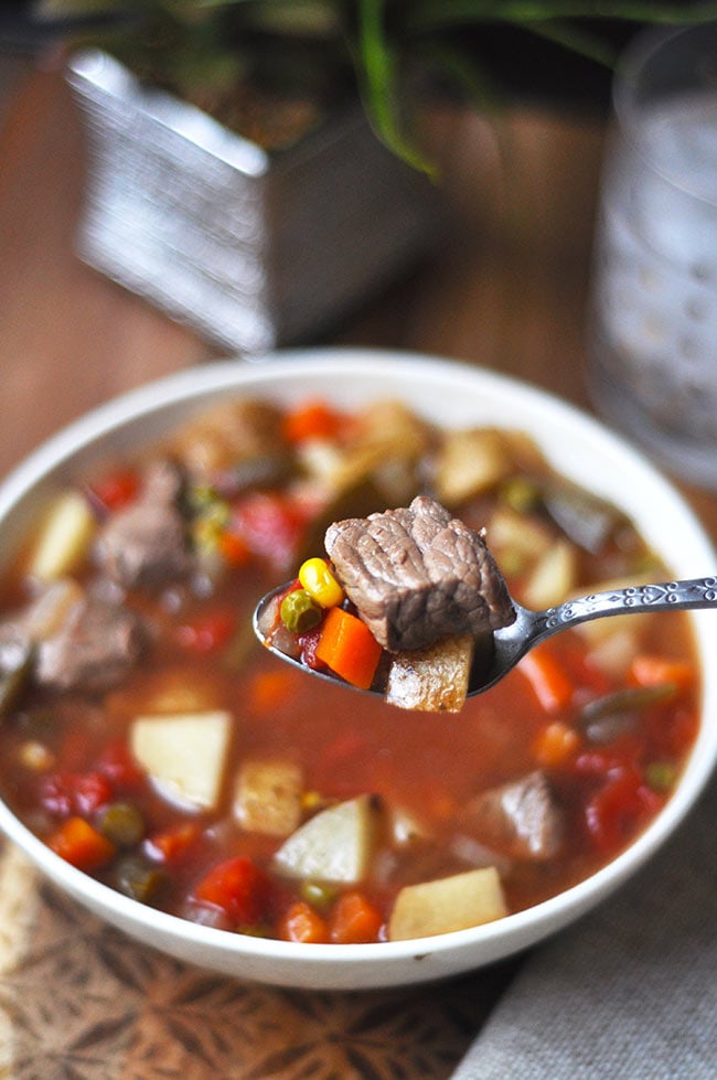 Old Fashioned Vegetable Beef Soup