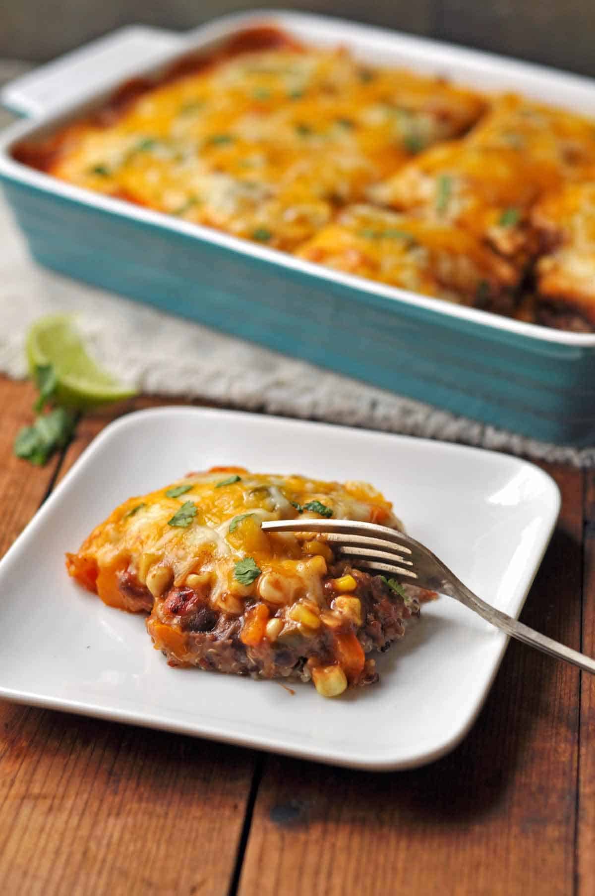 Vegetarian Mexican Casserole