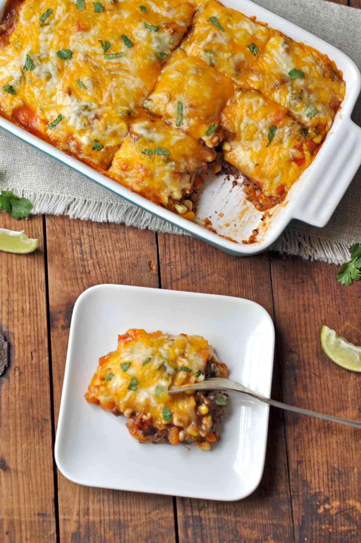 Vegetarian Mexican Quinoa Casserole
