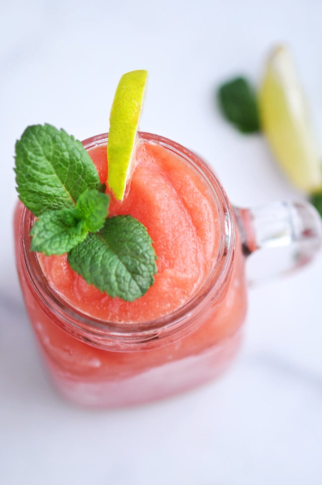 Watermelon Lime Slushie