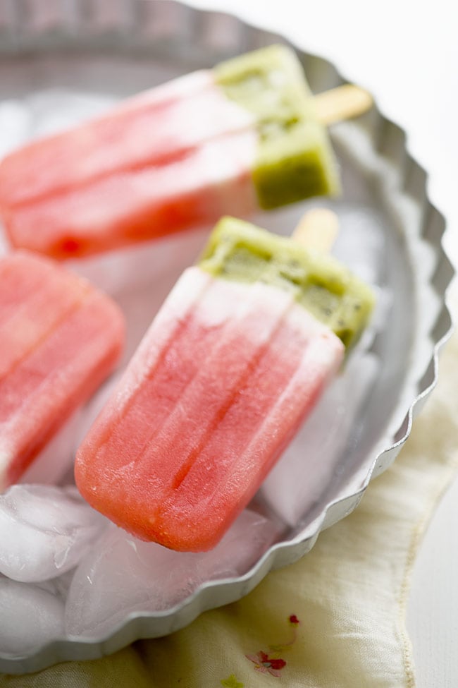 Homemade Watermelon Popsicles