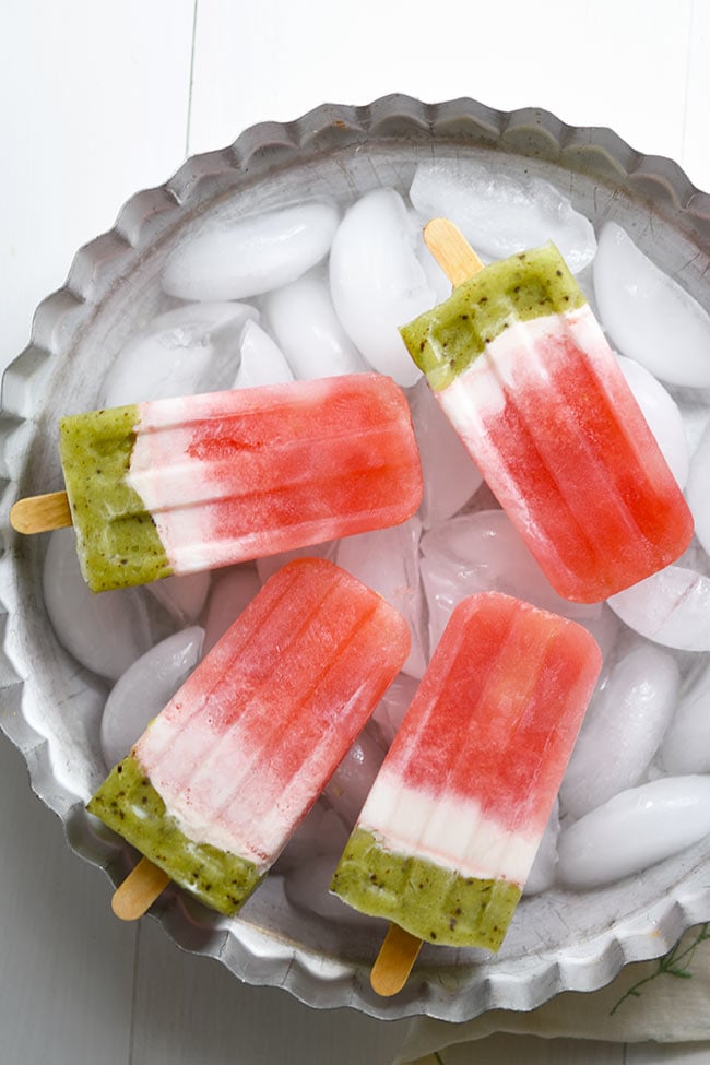 Homemade Watermelon Popsicles