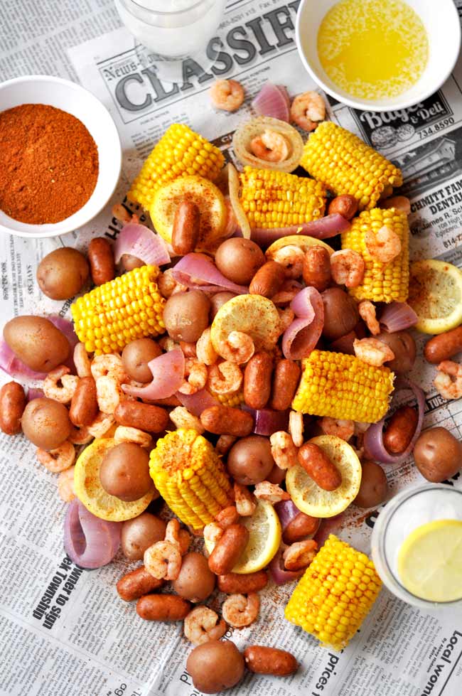 Easy Weeknight Shrimp Boil