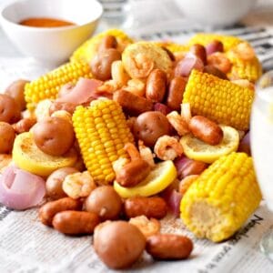 Seafood Boil with Old Bay and Butter