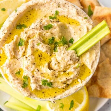 Garlic-Lemon White Bean Dip