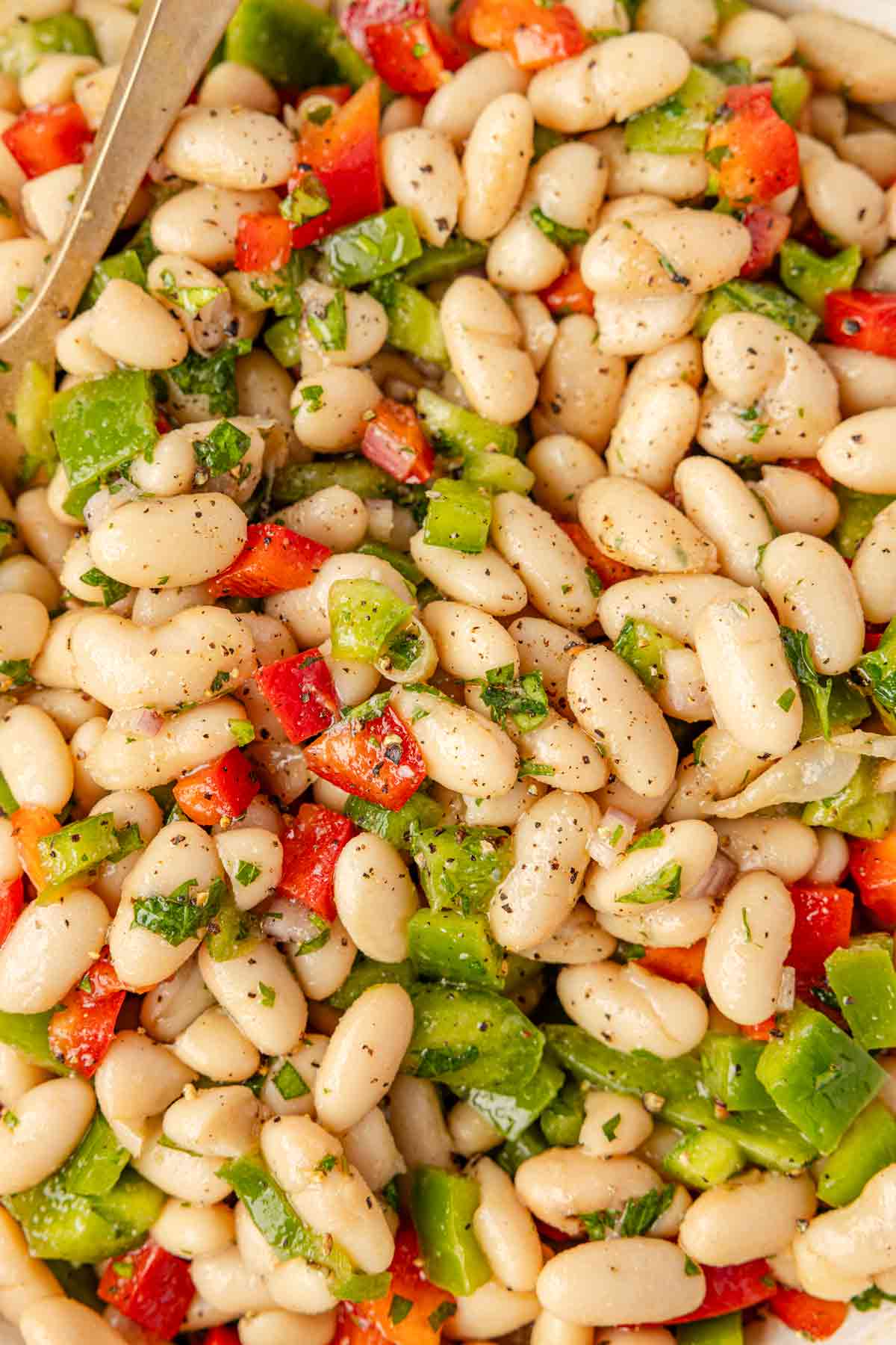White Cannelloni Bean Salad