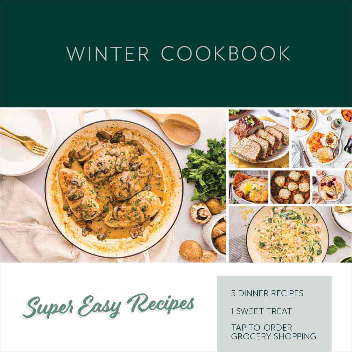 Winter Cookbook (Printable) PDF